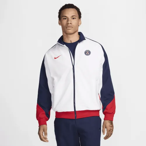 Paris Saint-Germain Strike чоловічі Nike Dri-FIT Soccer Куртка колір білий