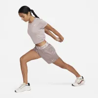 Nike Dri-FIT жіноча футболка колір фіолетовий