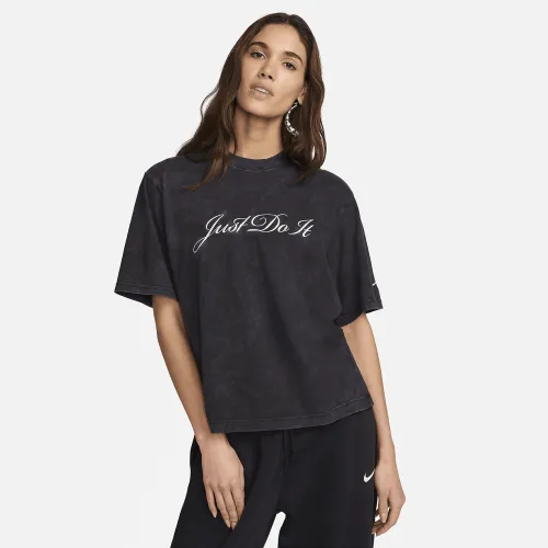 Nike Sportswear женская футболка цвет черный