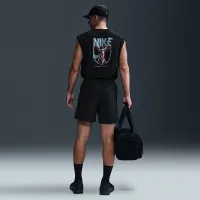 Nike чоловічі Sleeveless Fitness футболка колір чорний