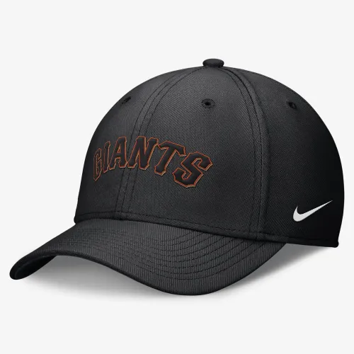 San Francisco Giants Primetime Swoosh мужские Nike Dri-FIT MLB Hat цвет черный
