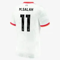 Mohamed Salah Liverpool 2024/25 Stadium Third мужские Nike Dri-FIT Soccer Jersey цвет белый