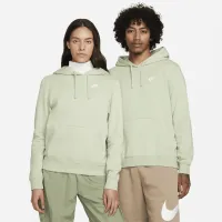 Nike Sportswear Club Fleece женская Pullover Толстовка с капюшоном цвет зеленый