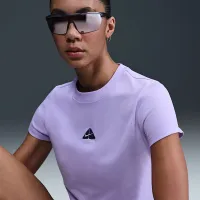 Nike ACG жіноча Dri-FIT Short-Sleeve футболка колір фіолетовий