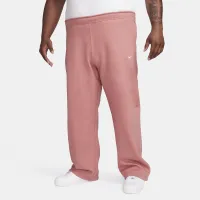 Nike Solo Swoosh чоловічі Open-Hem Fleece Pants Pink