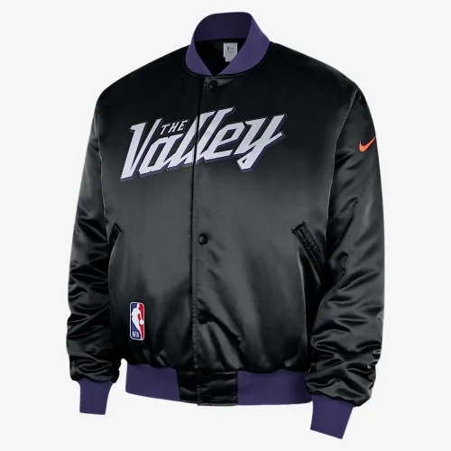 Phoenix Suns City Edition мужские Nike NBA Premium Куртка цвет черный
