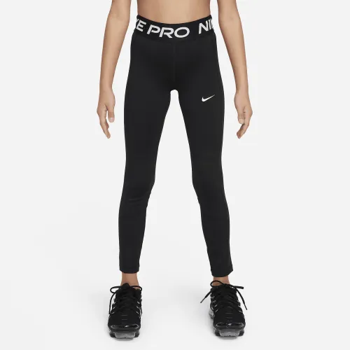 Nike Pro Leak Protection: Period Girls' Dri-FIT лосины цвет черный