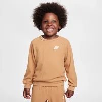 Nike Sportswear Little детские 2-Piece Cable Knit набор цвет коричневый