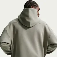 Nike Standard Issue мужские Therma-FIT Brushed баскетбольные Pullover Толстовка с капюшоном цвет серый