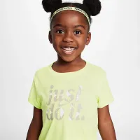 Nike Dri-FIT Essentials Toddler 2-Piece Printed Sprinter набор Yellow