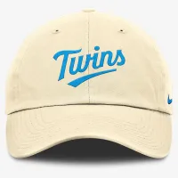 Minnesota Twins Club чоловічі Nike MLB Adjustable Hat колір білий