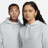 Nike Sportswear Club Fleece Pullover Толстовка з капюшоном колір сірий