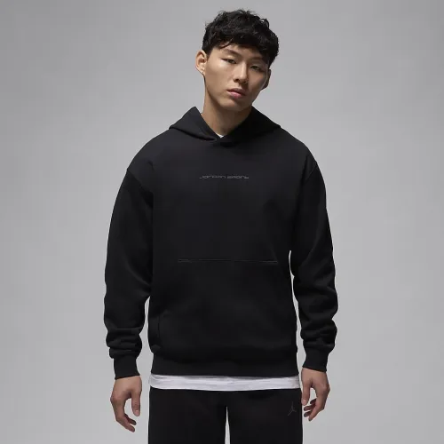 Nike Jordan Sport Hoop Fleece чоловічі Dri-FIT Pullover Толстовка з капюшоном колір чорний