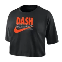 Houston Dash Women's Nike Dri-FIT Soccer Cropped T-Shirt