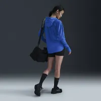 Nike женская Dri-FIT Long-Sleeve Softball Толстовка с капюшоном синий