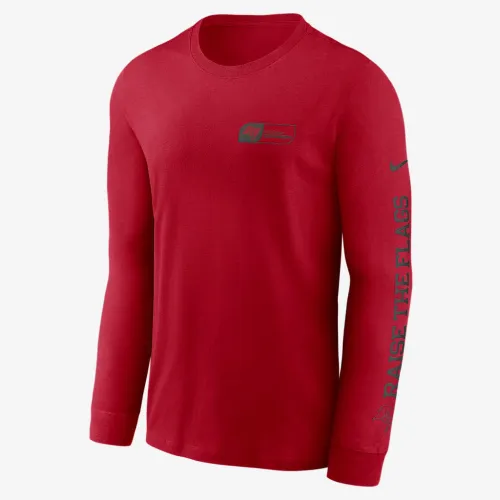 Tampa Bay Buccaneers All Out чоловічі Nike NFL Long-Sleeve футболка колір червоний