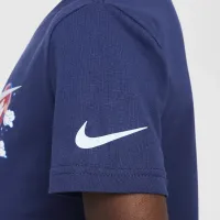Nike Little дитячі Boxy Snowball футболка блакитний