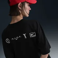 Nike Sportswear женская оверсайз футболка цвет черный