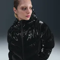 Nike Sportswear женская Therma-FIT Shine Puffer цвет черный