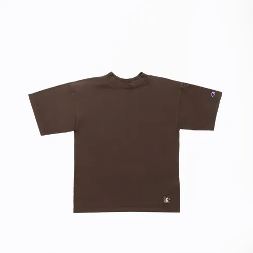 Футболка Champion Crewneck 117449-MS663 - коричнева
