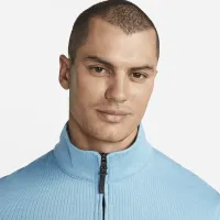 Nike Dri-FIT Player чоловічі Half-Zip для гольфу Top блакитний