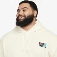 Nike Club Fleece чоловічі Patch Pullover Толстовка з капюшоном колір білий