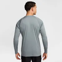 Nike Essential мужские Long-Sleeve Hydroguard Swim Shirt цвет серый