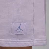 Nike Jordan Flight Fleece жіноча French Terry шорти колір фіолетовий