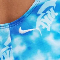 Nike Swim Big дитячі (Girls') U-Back One-Piece блакитний