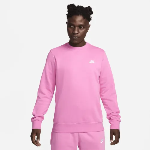 Nike Sportswear Club Fleece мужские Crew цвет красный