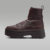 Nike Air Jordan 1 Brooklyn женская Boots цвет красный
