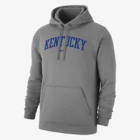 Kentucky Club Fleece мужские Nike College Pullover Толстовка с капюшоном цвет серый