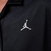 Nike Jordan Dri-FIT тренувальні Camp Big дитячі Jumpman Mesh Top колір чорний