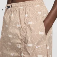 Nike Naomi Osaka жіноча З високою талією Woven спідниця колір коричневий