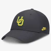 Oregon Ducks Core Rise Vault чоловічі Nike Dri-FIT College Adjustable Hat колір сірий