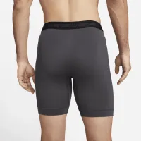 Nike Dri-FIT Ultra Stretch Micro чоловічі Long Boxer Brief (3 пари) колір сірий