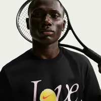 NikeCourt мужские Tennis футболка цвет черный