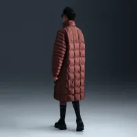 Nike Sportswear Swoosh Puffer PrimaLoft® женская Therma-FIT оверсайз Parka цвет коричневый