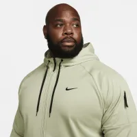 Nike Therma Men's Therma-FIT Full-Zip Fitness Top Green