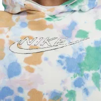 Nike Sportswear Club Fleece чоловічі Ice-Dye Pullover Толстовка з капюшоном блакитний