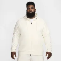 Nike Primary Fleece мужские Dri-FIT UV Full-Zip Performance Толстовка с капюшоном цвет коричневый