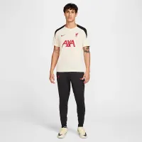 Liverpool FC Strike Special Edition чоловічі Nike Dri-FIT Soccer Short-Sleeve Knit Top колір білий