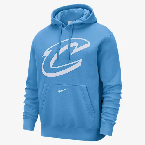 Cleveland Cavaliers Club City Edition чоловічі Nike NBA Fleece Pullover Толстовка з капюшоном блакитний