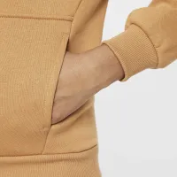 Nike Sportswear Club Fleece Big детские Толстовка с капюшоном цвет коричневый