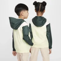 Nike Sportswear Windrunner Little детские Full-Zip Куртка цвет зеленый