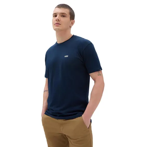 Футболка Vans Left Chest Logo VN0A3CZENAV1 - Синяя