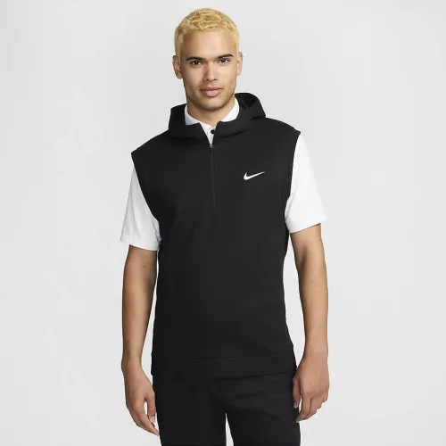 Nike Tour чоловічі для гольфу Vest Толстовка з капюшоном колір чорний
