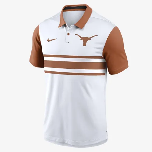 Texas Longhorns Primetime Campus Vapor чоловічі Nike Dri-FIT College Polo колір білий