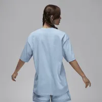 Nike Jordan Essentials жіноча оверсайз футболка блакитний