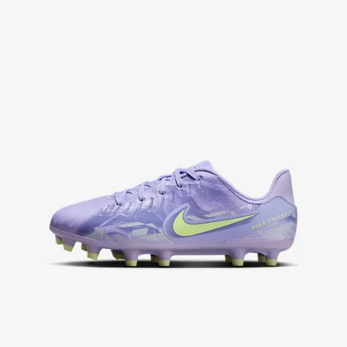 Nike United Jr. Tiempo Legend 10 Academy Big дитячі MG Low-Top футбольні бутси колір фіолетовий